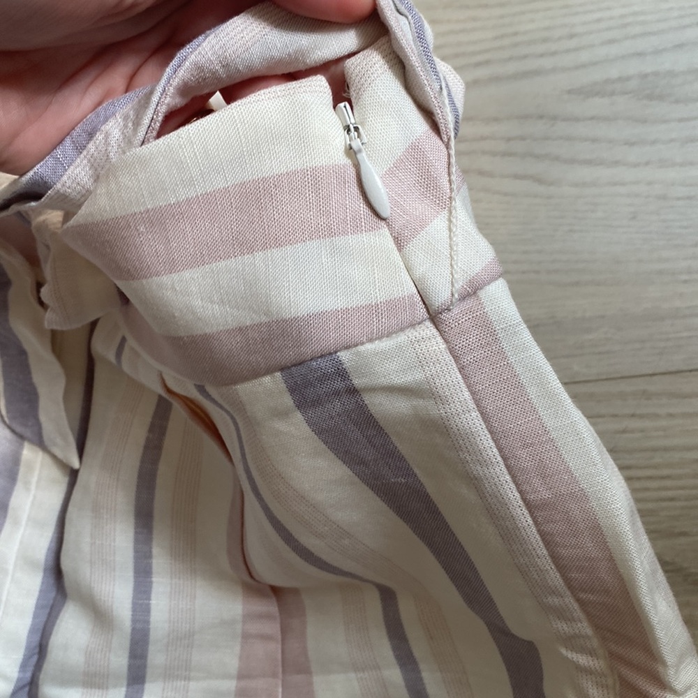 NWOT EXPRESS TIE FRONT SHORTS HIGH WAIST - Picture 2 of 4